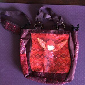 Sac à bandoulière rose de marque KETTO